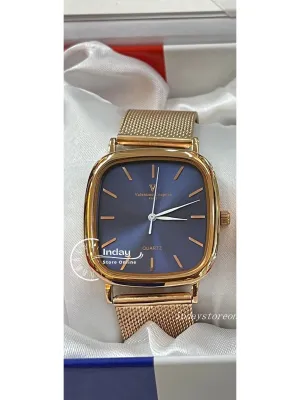 范倫鐵諾 古柏 Coupeau Men's Watch 61610AR-3M Gold Adjustable Strap