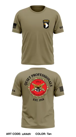 101ST ABDV (AASLT), 131A Targeting Technicians Core Men's SS Performance Tee - zANdfr