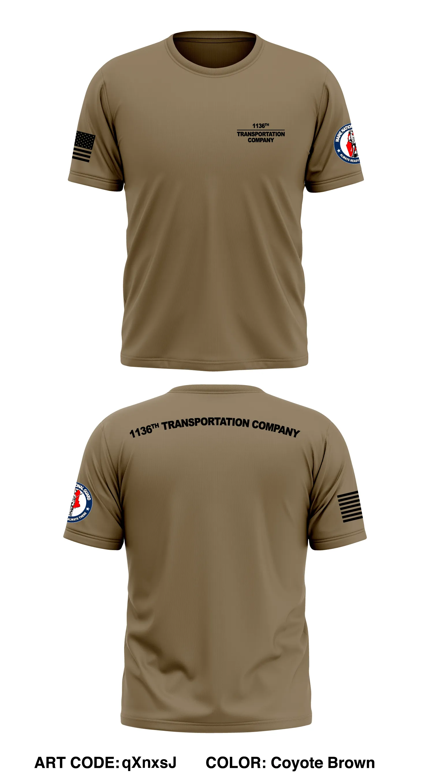 1136th Transportation Company Store 1 Core Men's SS Performance Tee - qXnxsJ