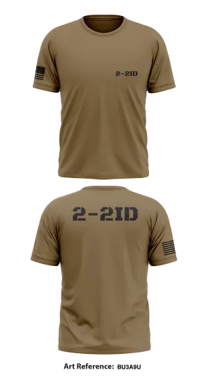2-2ID Store 1 Core Men's SS Performance Tee - Bu3A9U