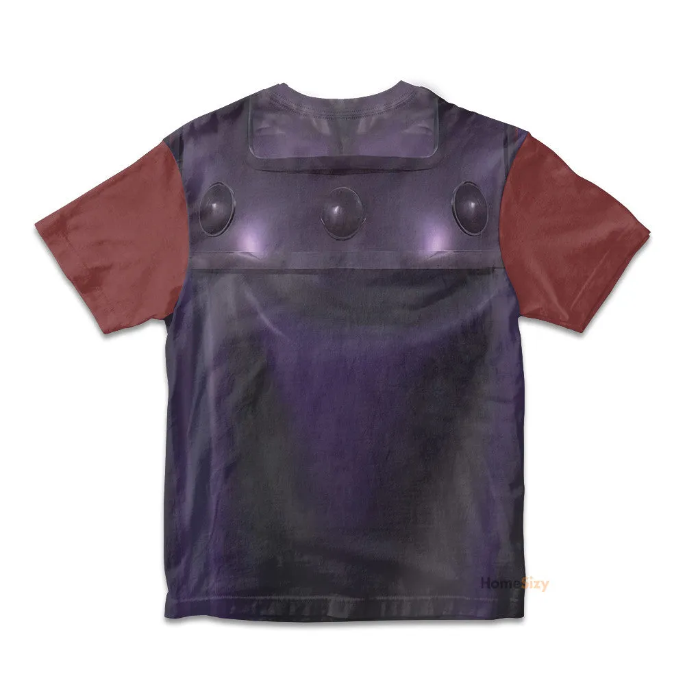 3D XM Magneto Custom Cosplay Costume Kid Tshirt QT209533Hf