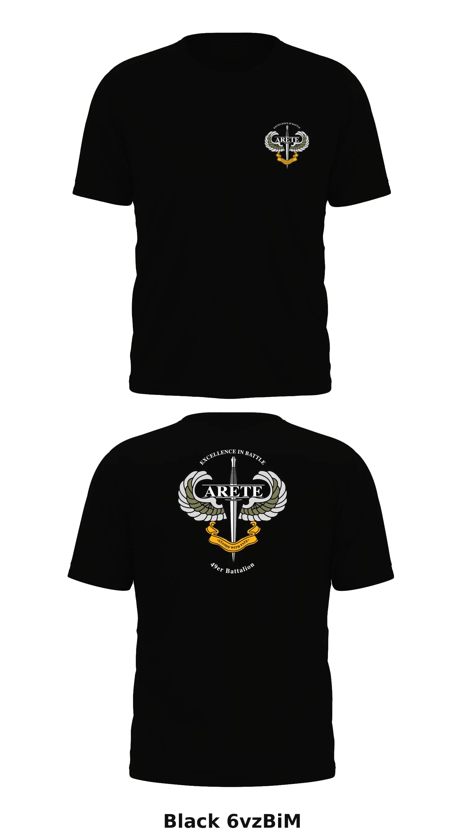 49er Battalion, Army ROTC Store 1 Core Men's SS Performance Tee - 6vzBiM