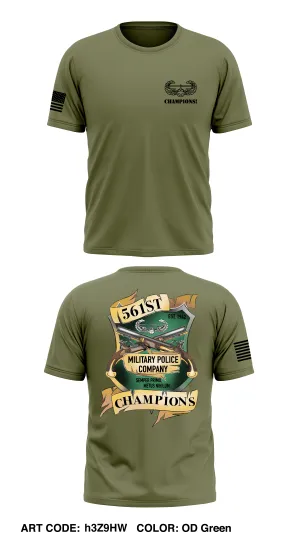 561 MP Company Store 1 Core Men's SS Performance Tee - h3Z9HW