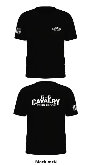 6-6 Cavalry Echo Troop Store 1 Core Men's SS Performance Tee - mzN