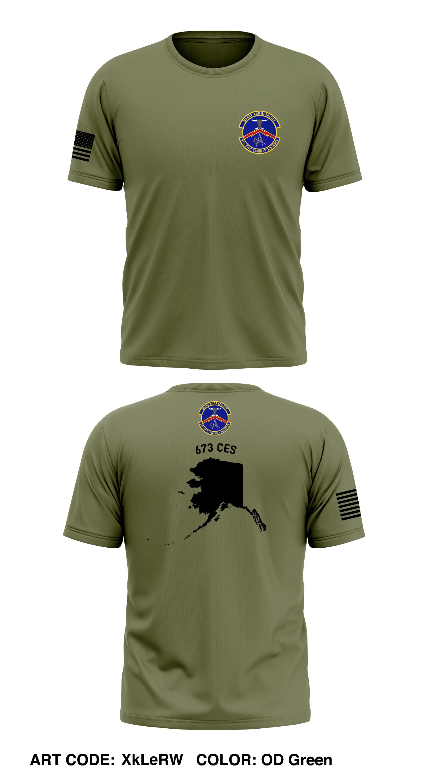673 CES Store 1 Core Men's SS Performance Tee - XkLeRW