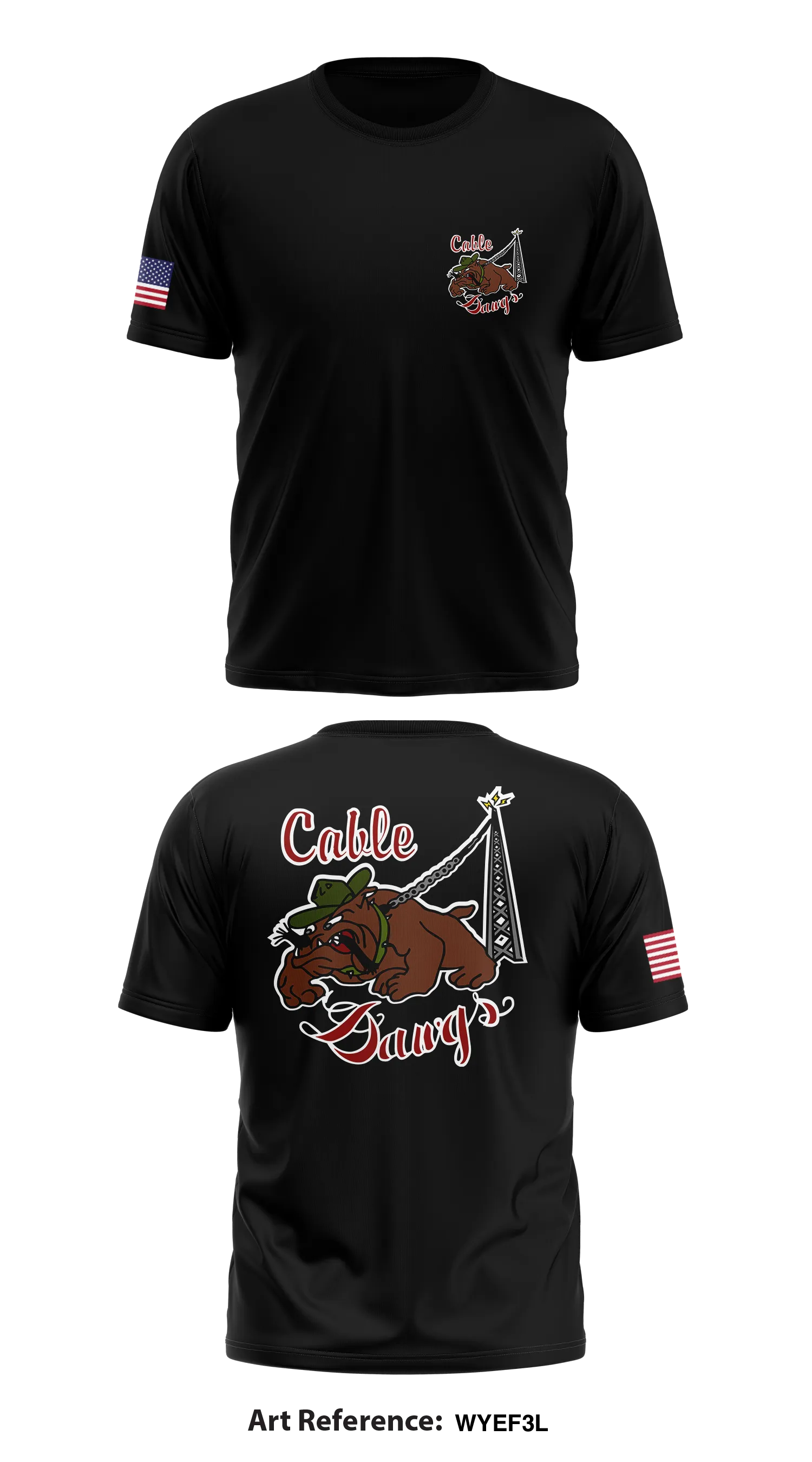 673rd CS Store 1 Core Men's SS Performance Tee - wyEf3L