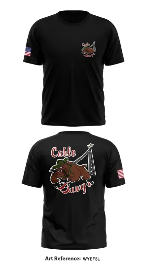 673rd CS Store 1 Core Men's SS Performance Tee - wyEf3L