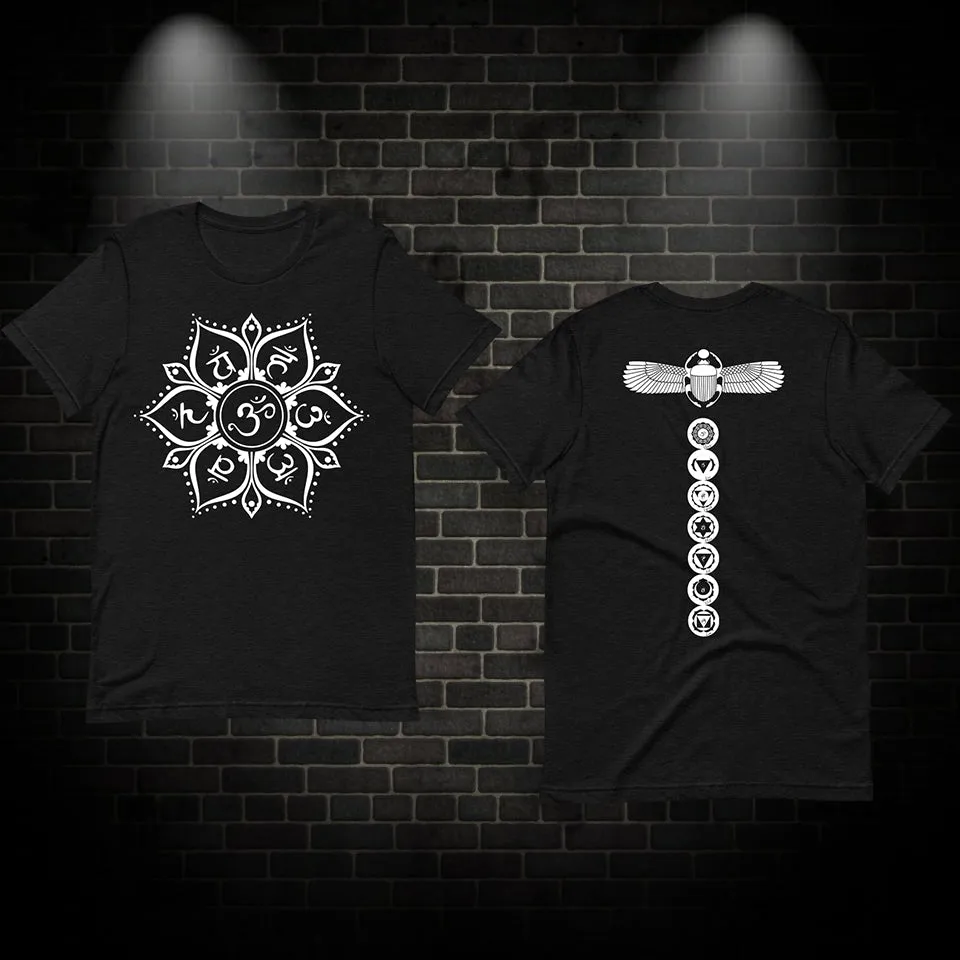 7 Chakra Mandala T-Shirt Front/Back