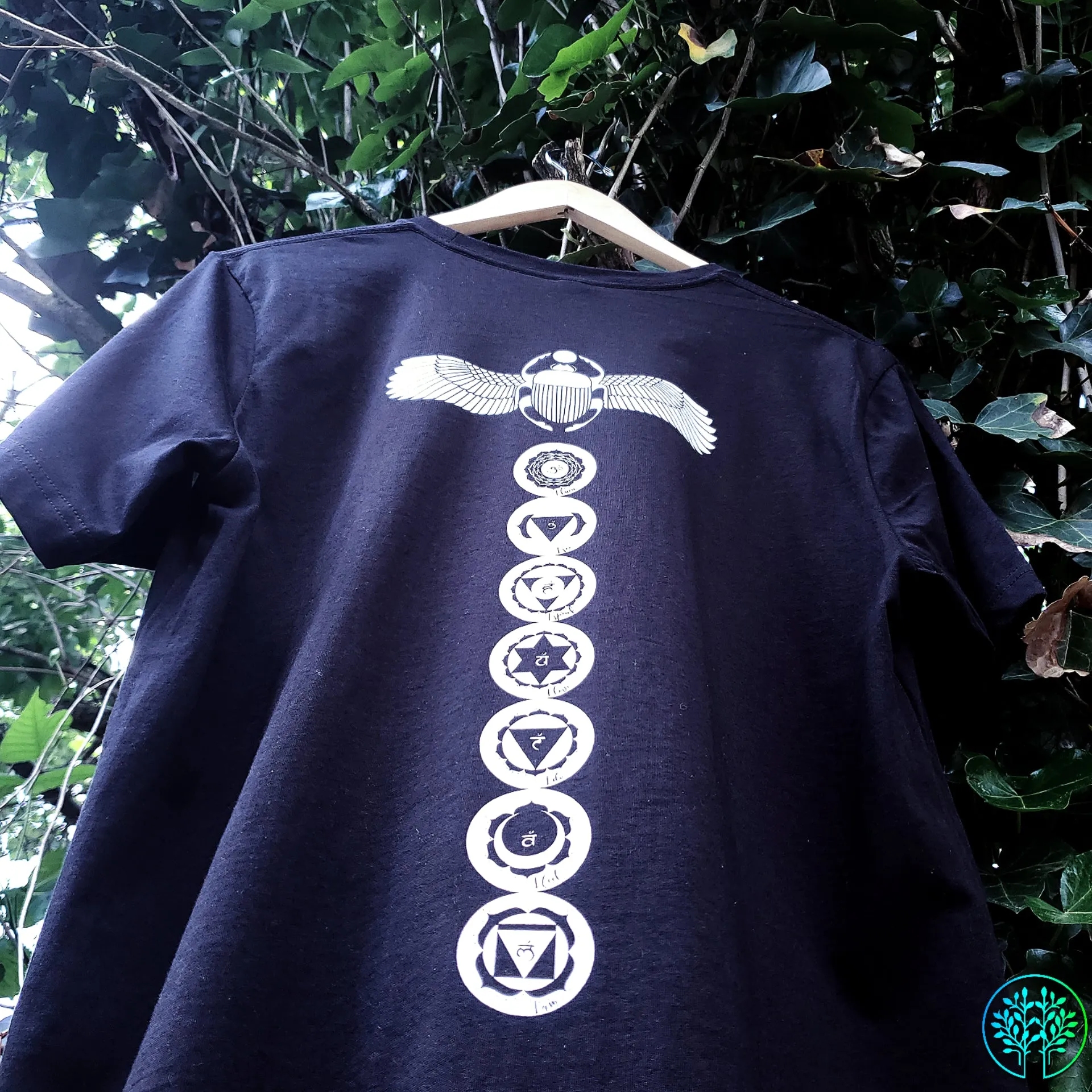 7 Chakra Mandala T-Shirt Front/Back