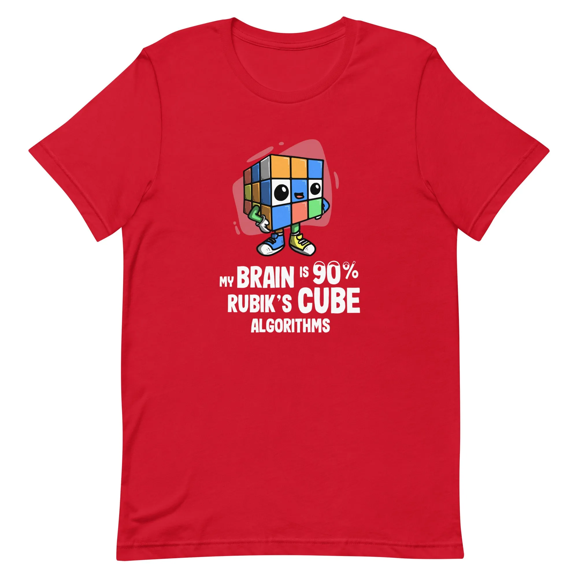 90% Cube Algorithms T-Shirt (Puzzle Pals)
