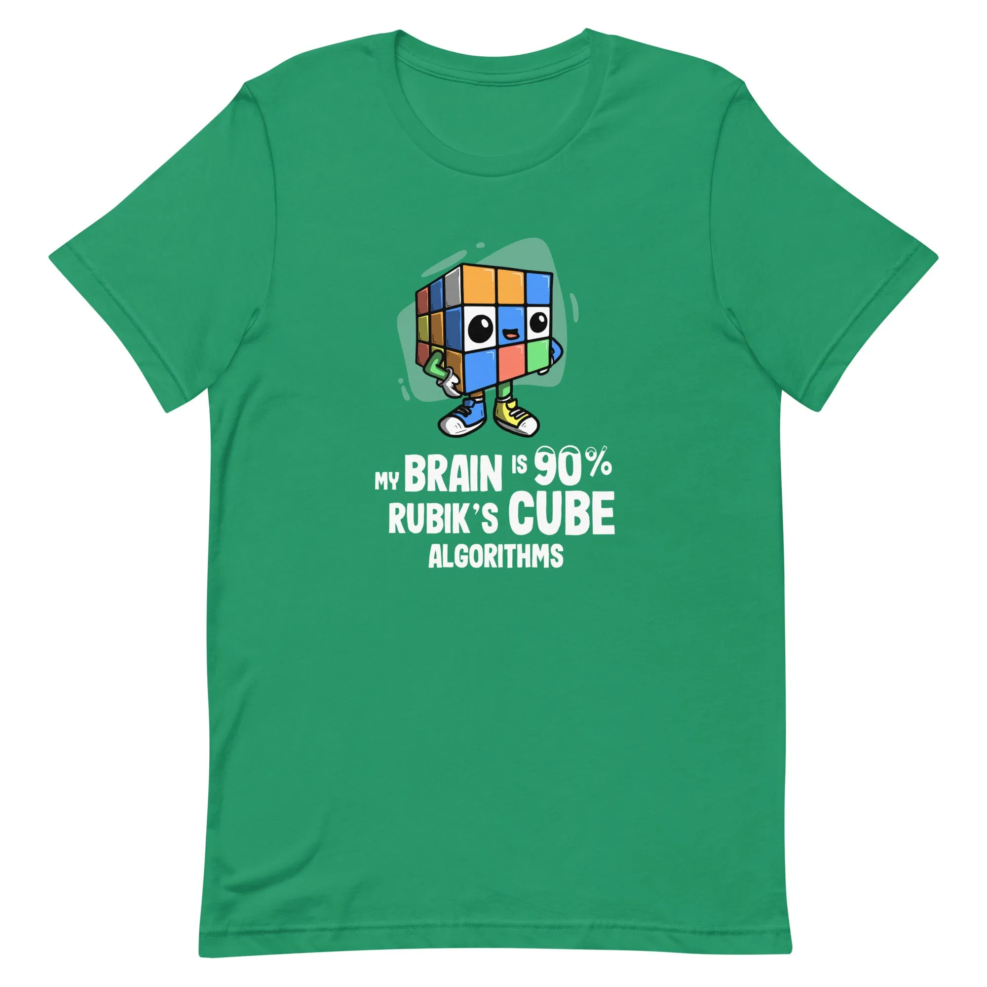 90% Cube Algorithms T-Shirt (Puzzle Pals)