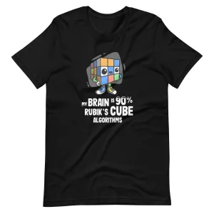 90% Cube Algorithms T-Shirt (Puzzle Pals)