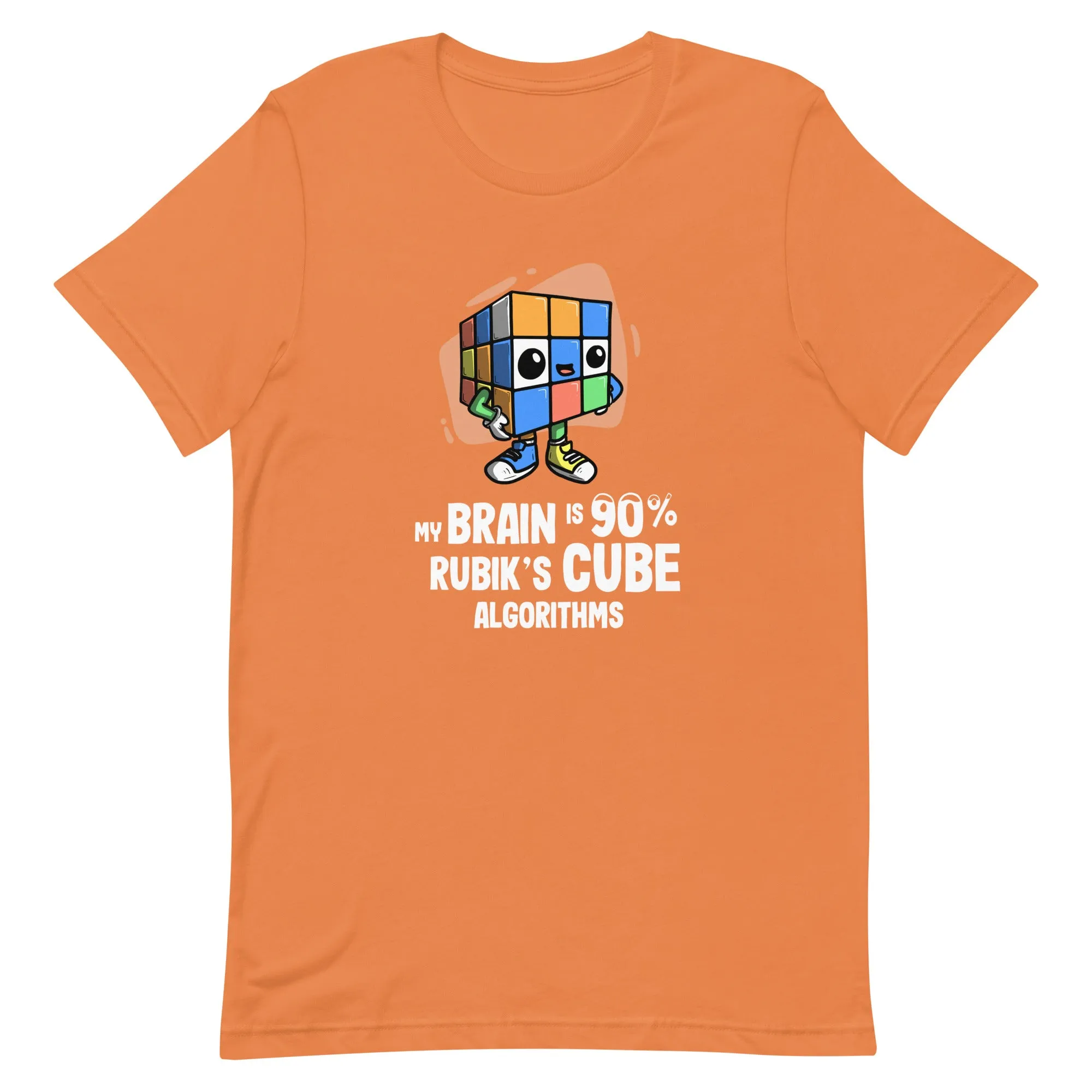 90% Cube Algorithms T-Shirt (Puzzle Pals)