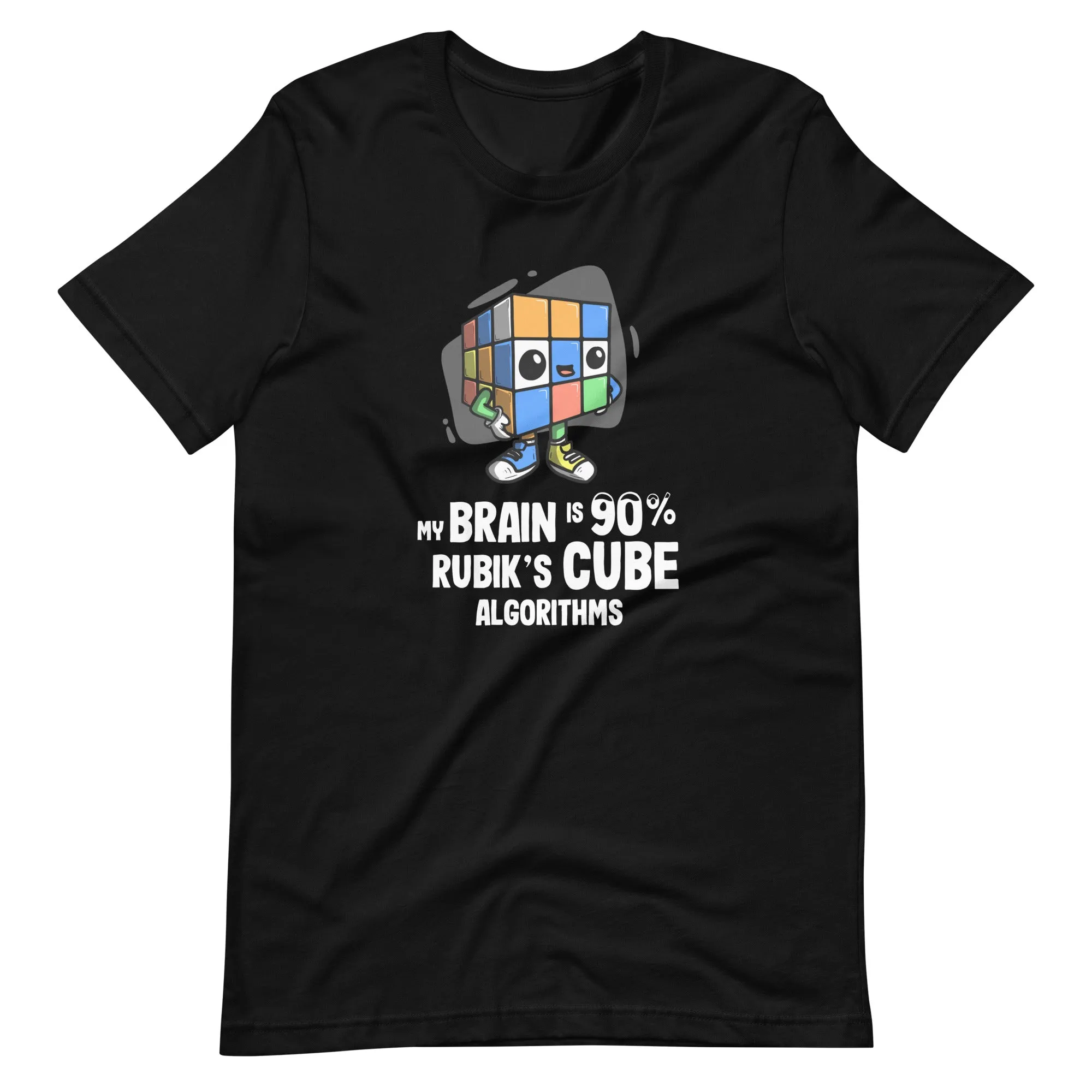 90% Cube Algorithms T-Shirt (Puzzle Pals)