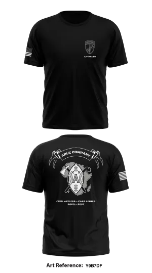 Able Company 443d Civil Affairs BN Store 1 Core Men's SS Performance Tee - y9b7df