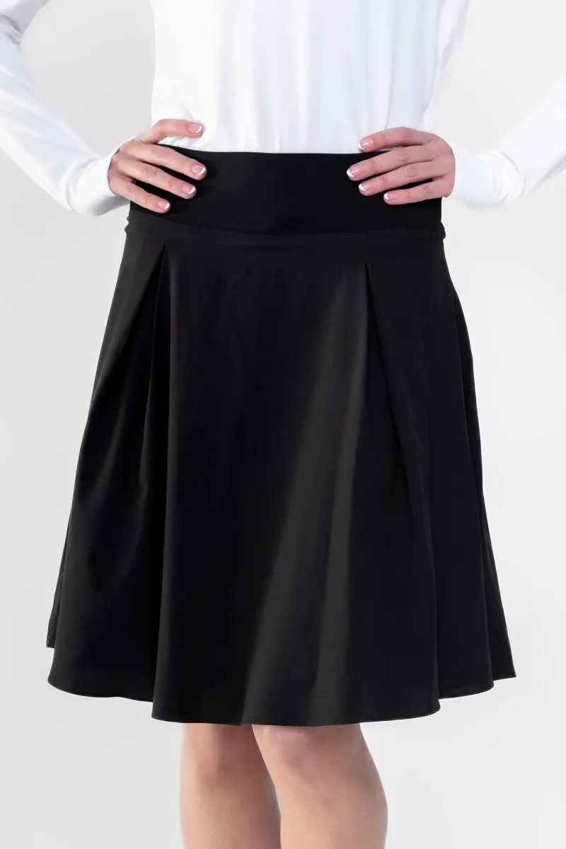 ACHIEVE SKIRT (BLACK) 23"