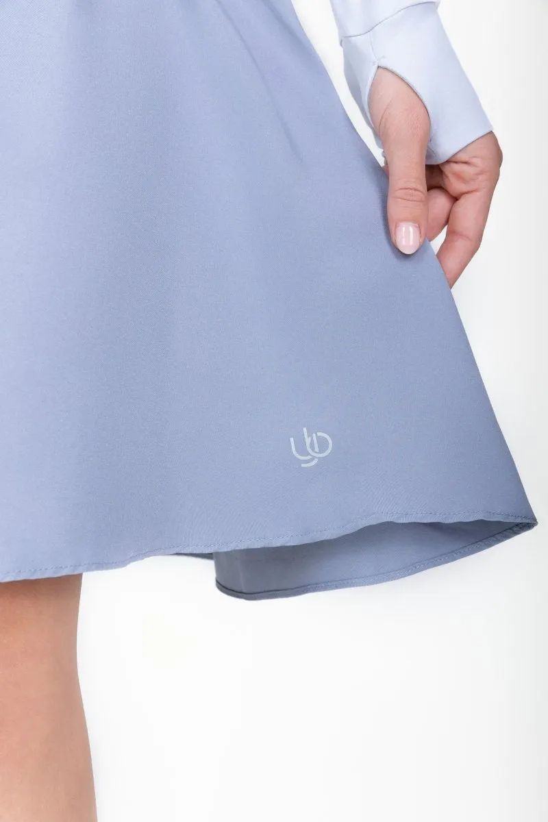 ACHIEVE SKIRT (GREY) 23"