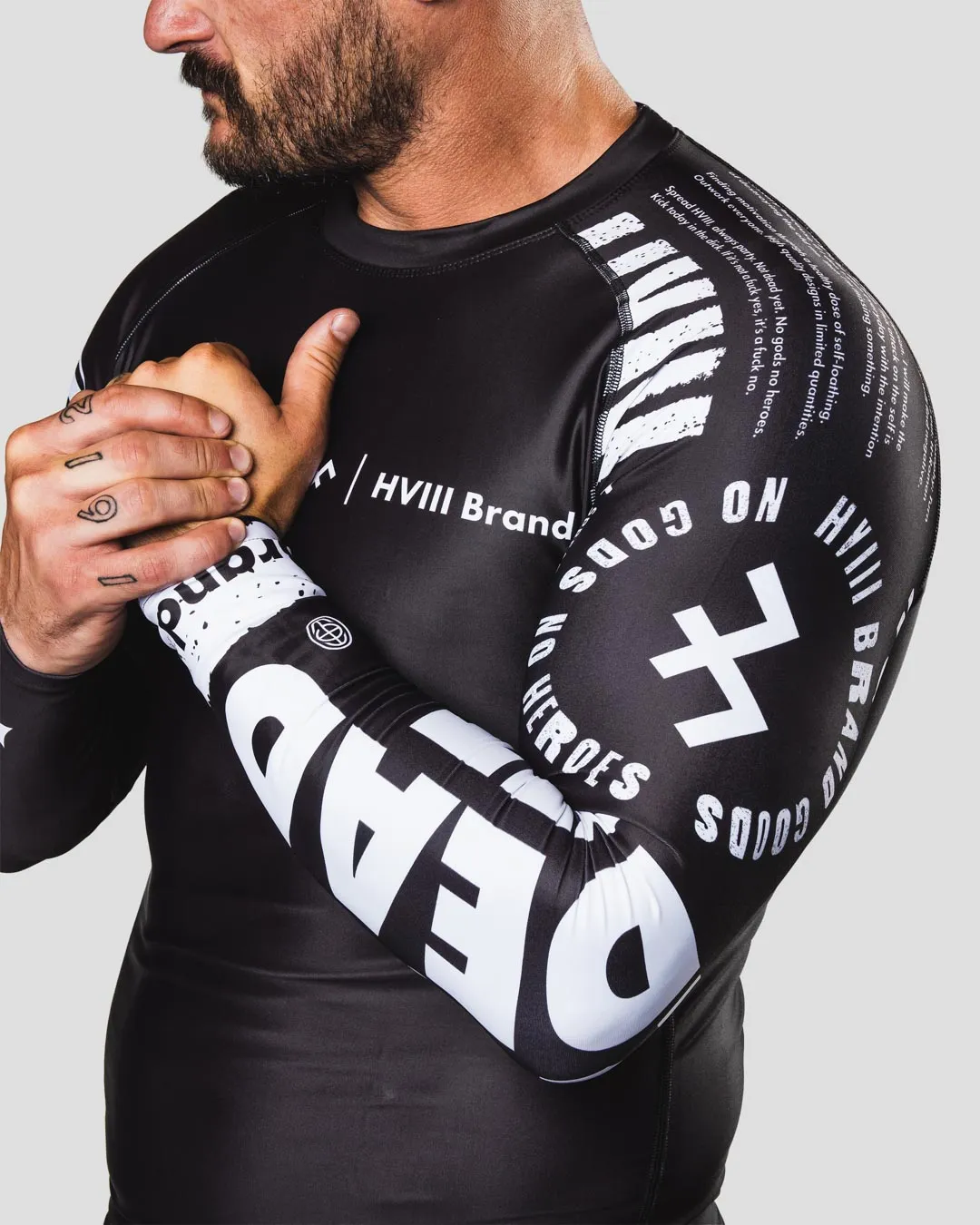 *ACTION GEAR* - NDY RASHGUARD - LONG SLEEVE - BLACK
