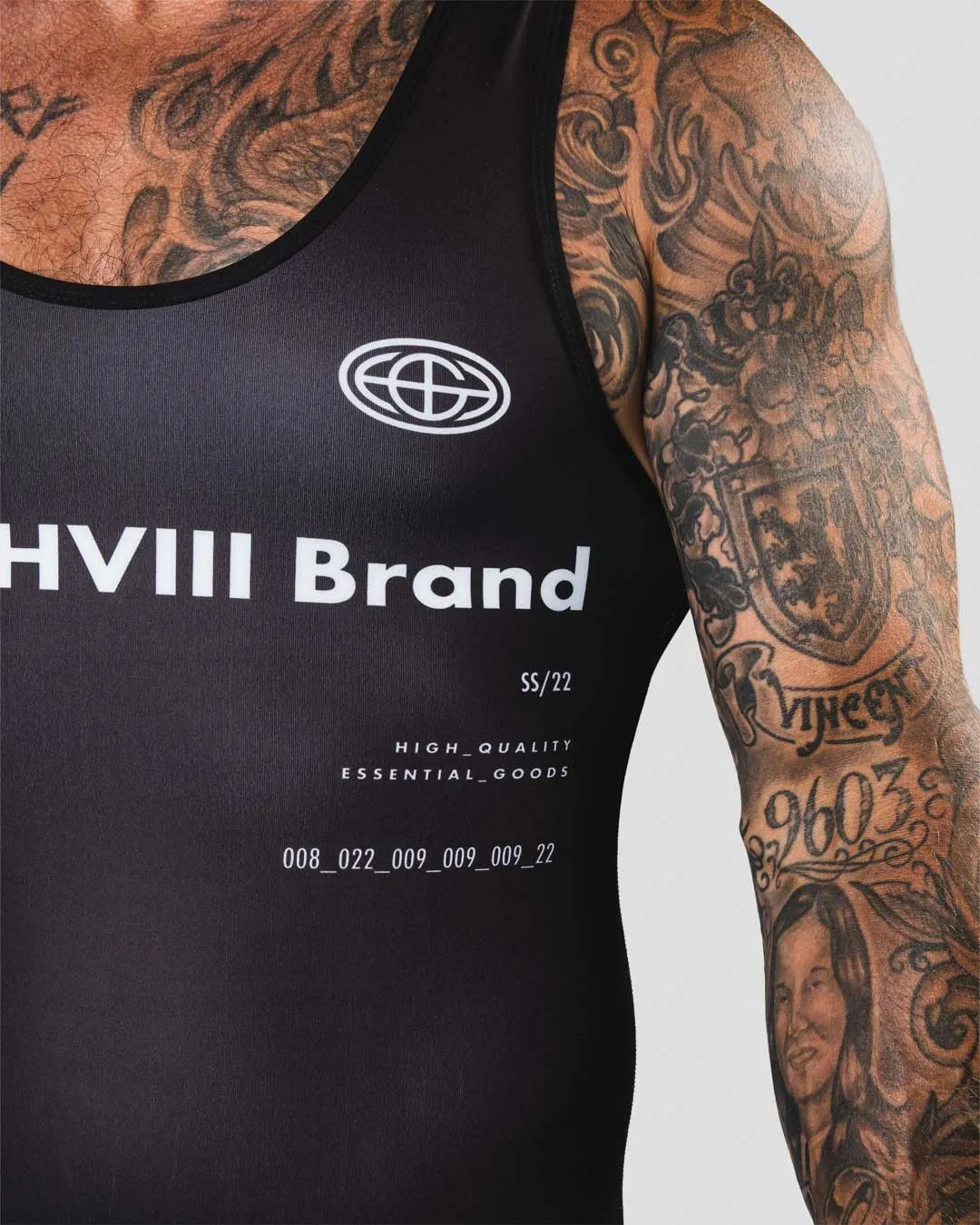 *ACTION GEAR* - NDY SINGLET - BLACK