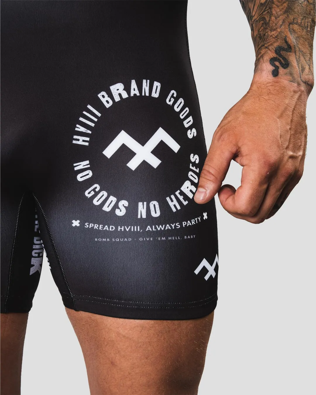 *ACTION GEAR* - NDY SINGLET - BLACK