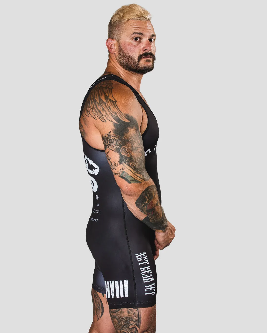 *ACTION GEAR* - NDY SINGLET - BLACK