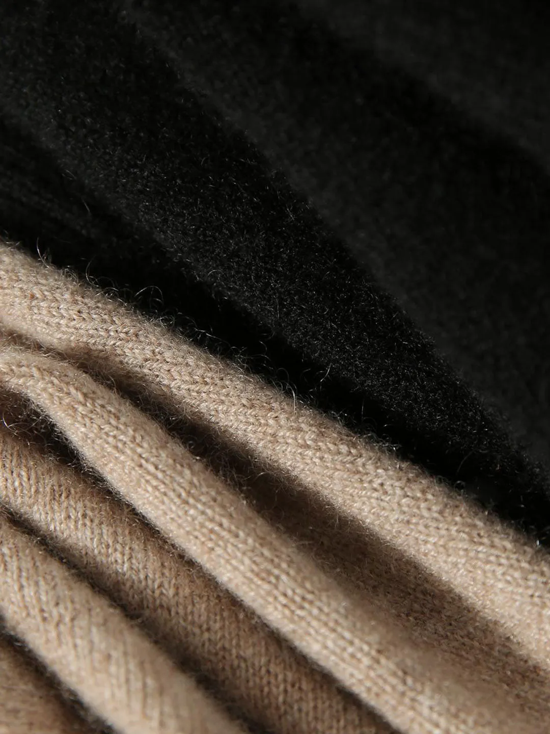 Adelaide | Vintage Cardigan with Slit and Knitted Detailing