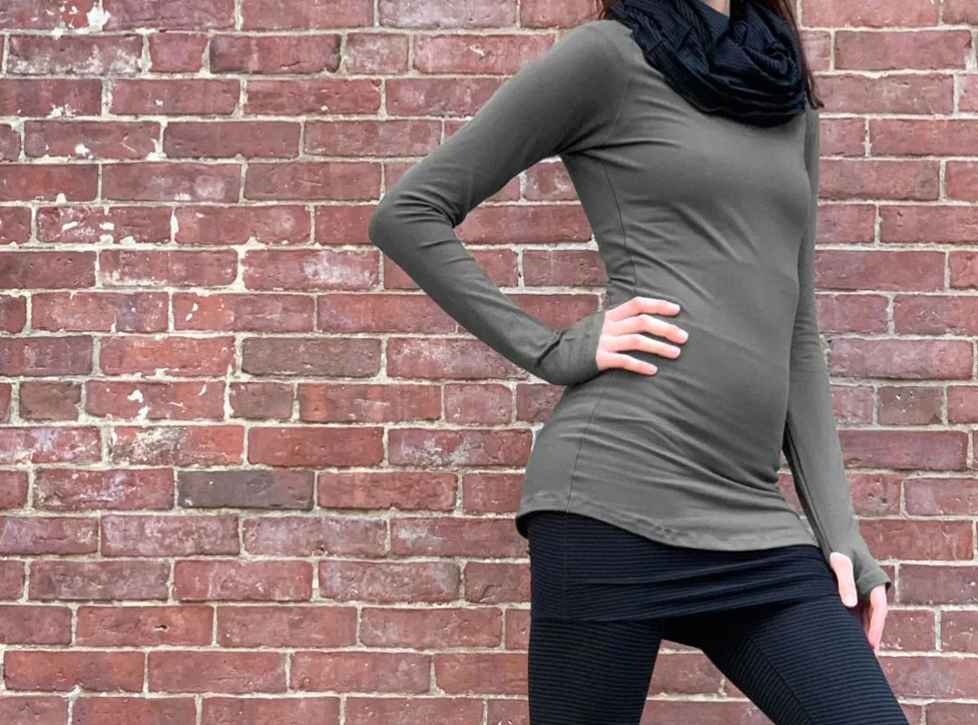 Angelrox V-Neck Long Sleeve Tunic