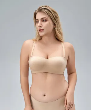Anti-Slip Bandeau Strapless Bra