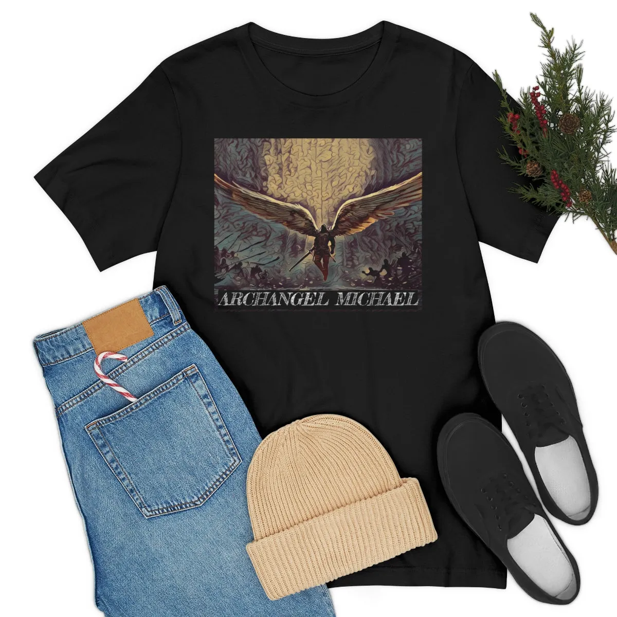 Archangel Michael 2 Short Sleeve Tee