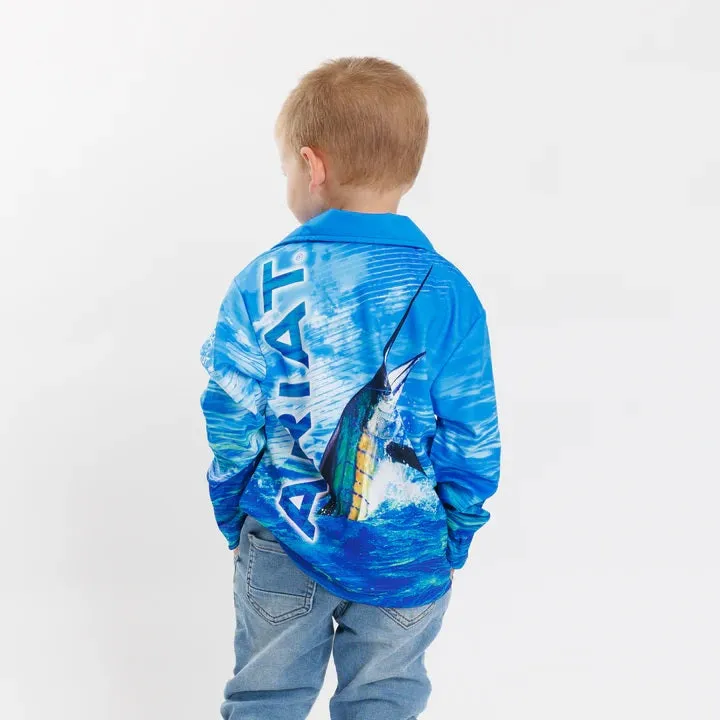 ARIAT KIDS FISHING SHIRT - MARLIN