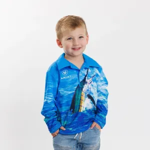 ARIAT KIDS FISHING SHIRT - MARLIN