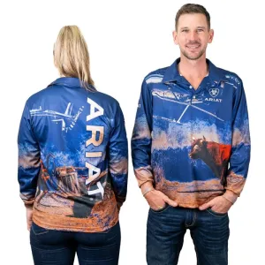 ARIAT UNI FISHING SHIRT - BULLCATCHER