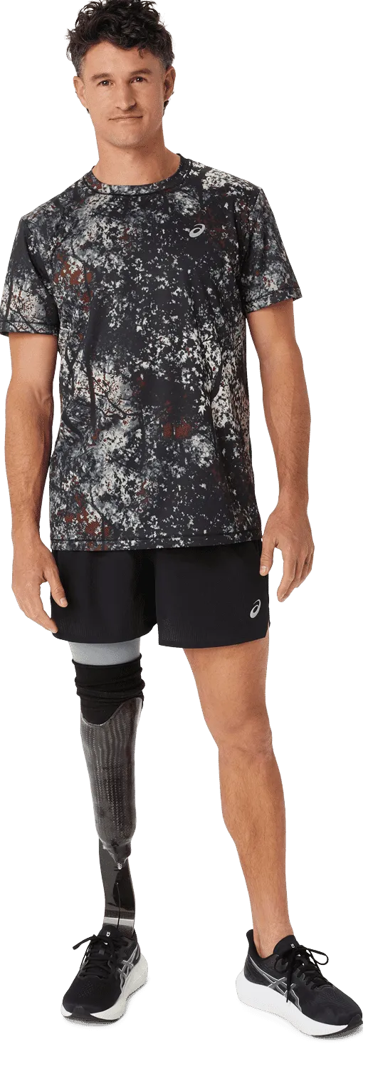 ASICS ALL OVER PRINT SS TOP