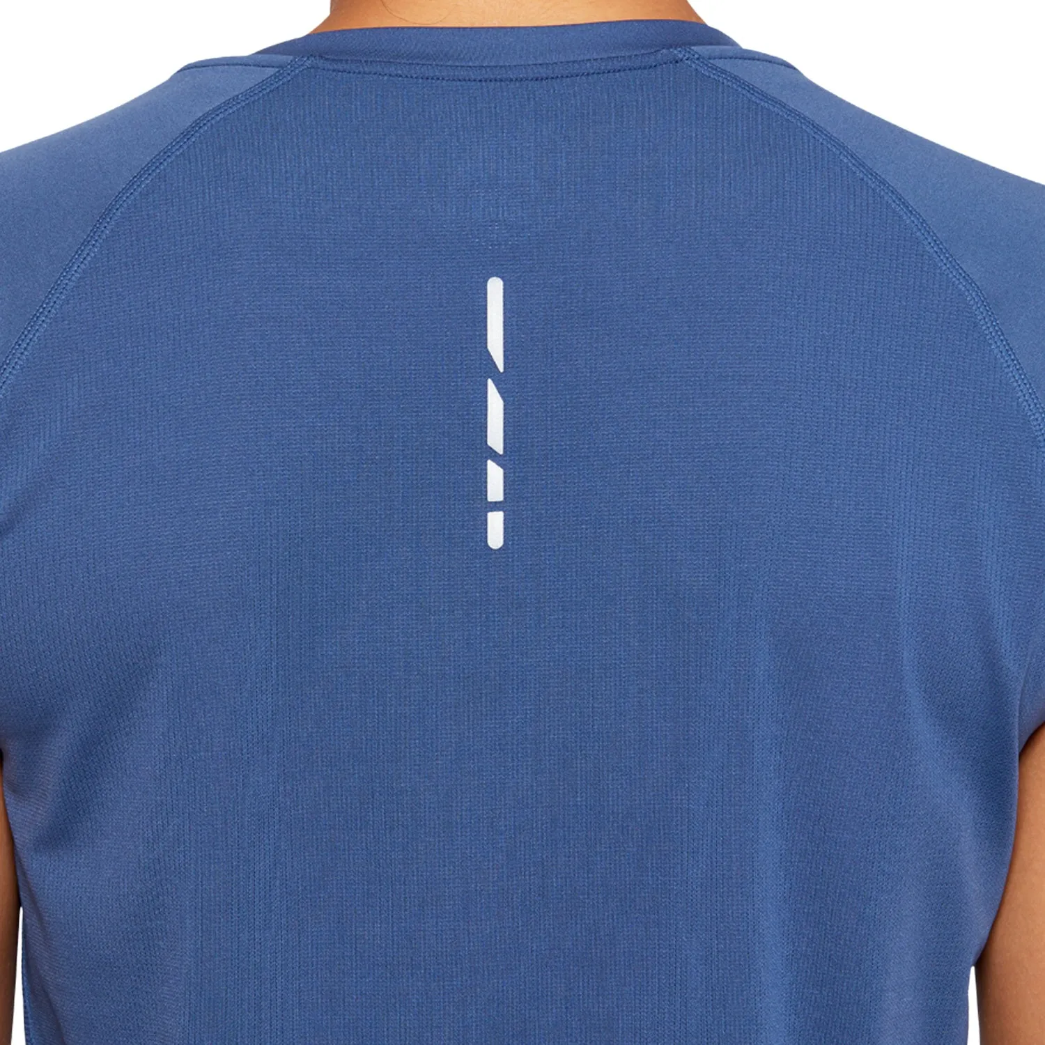 Asics Cap Short Sleeve Womens Running Top - Blue