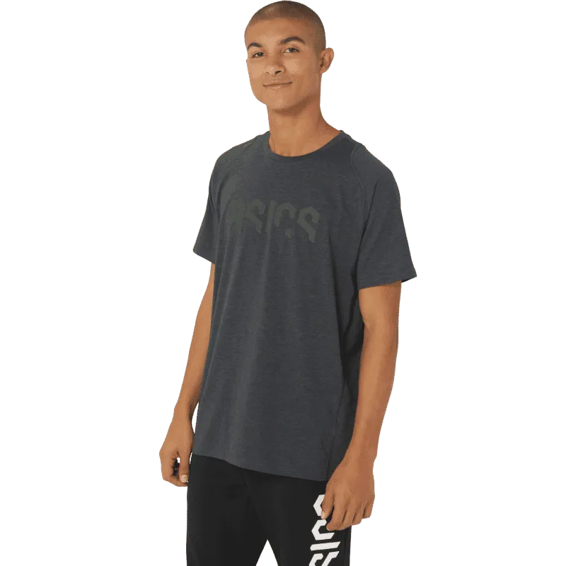 ASICS HEX GRAPHIC COTTON BLEND SS TEE