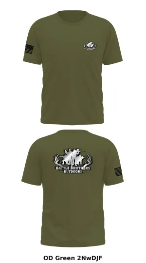 Battle Brothers Outdoors Store 1 Core Men's SS Performance Tee - 2NwDJF