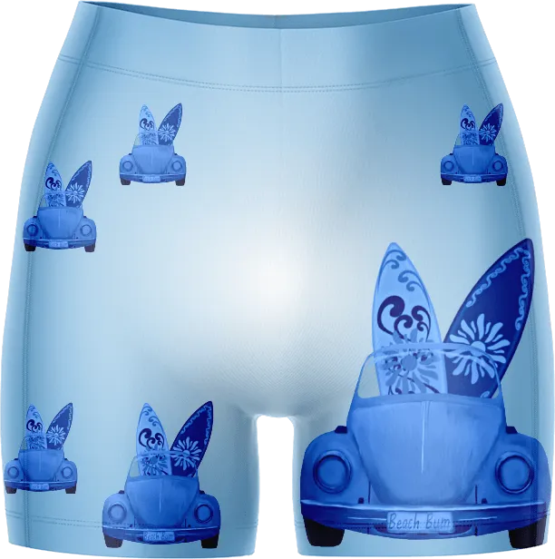 Beach Bum Ladies Gym Shorts