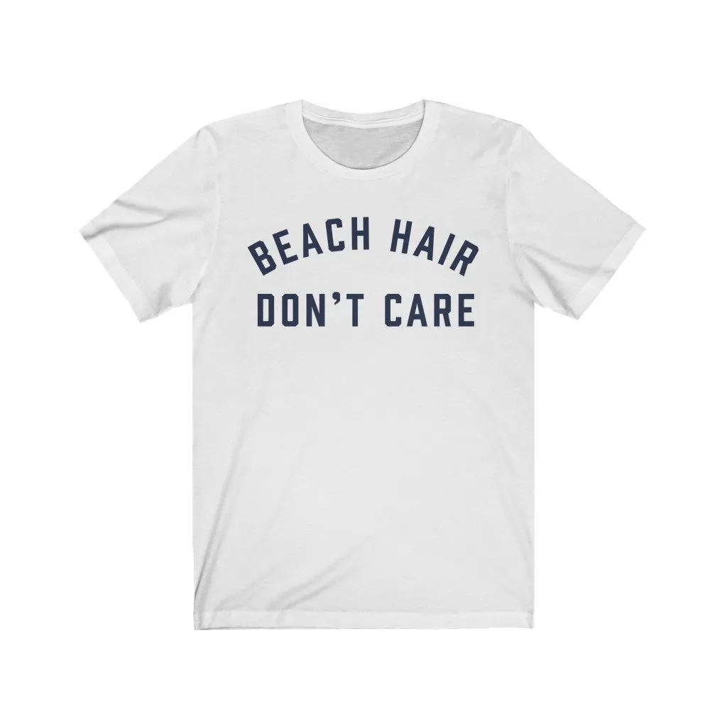 BEACH HAIR DON'T CARE Jersey Tee