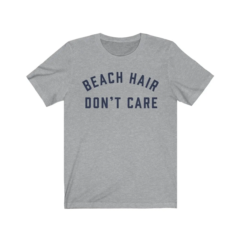 BEACH HAIR DON'T CARE Jersey Tee