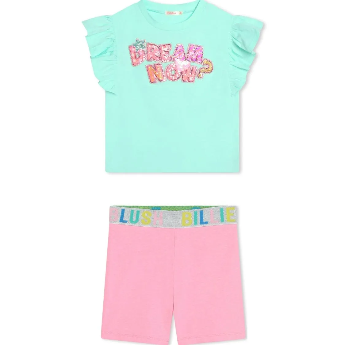 BILLIEBLUSH - Dream Now T & Gym Shorts - Multi