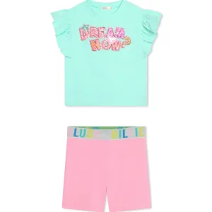 BILLIEBLUSH - Dream Now T & Gym Shorts - Multi