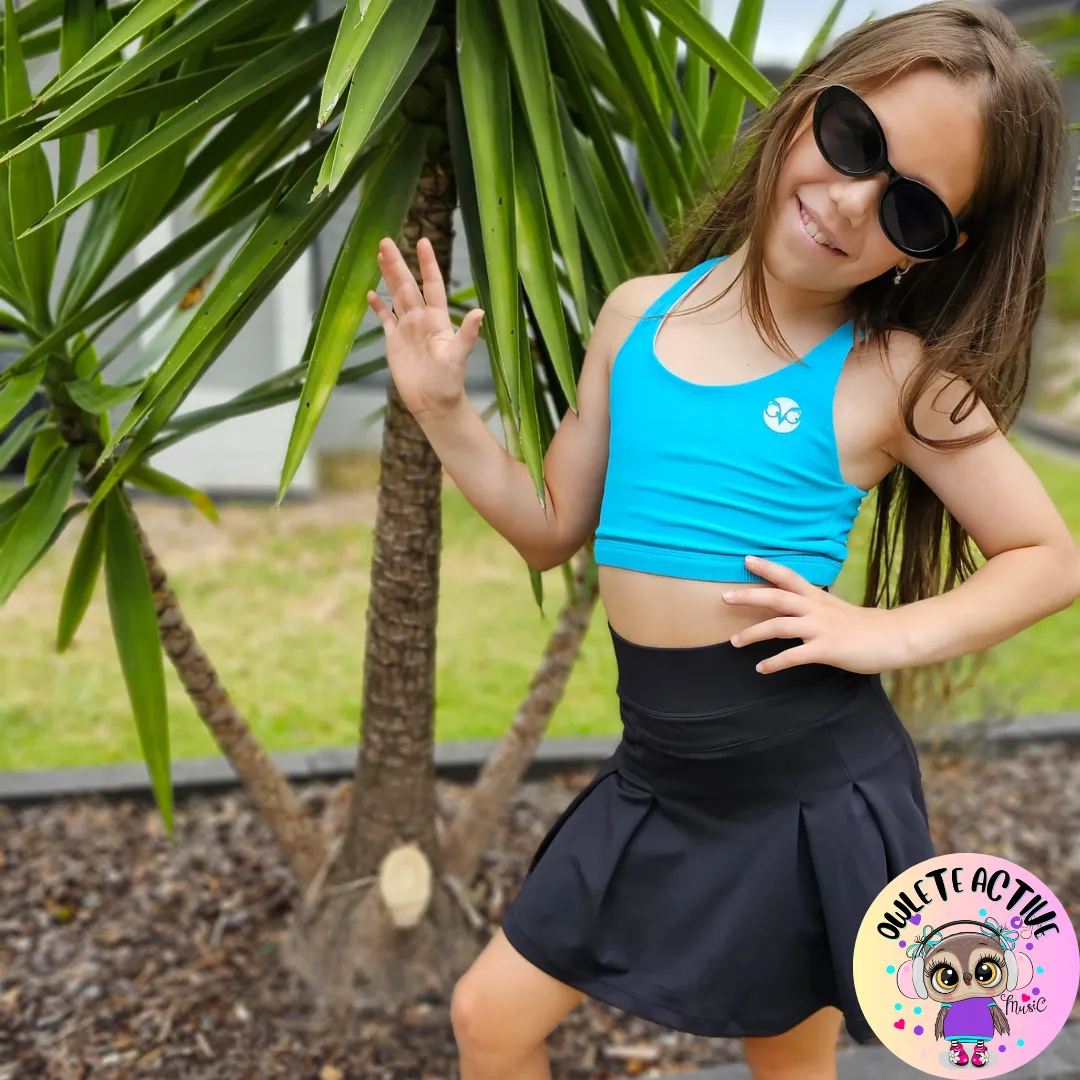 Black Gym Skort