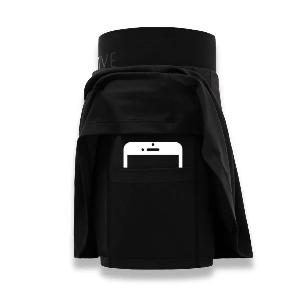 Black Gym Skort