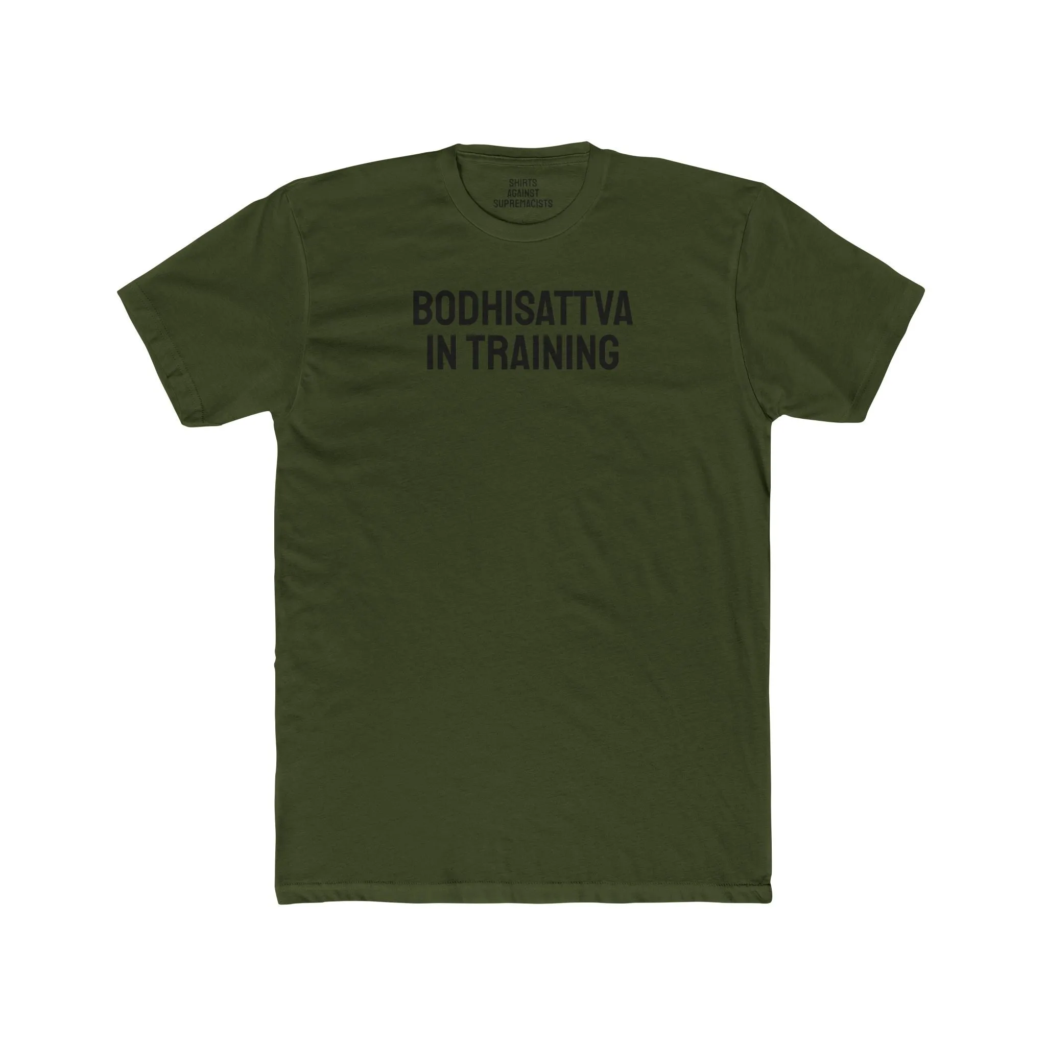 Bodhisattva In Training - Unisex Cotton Crew Tee