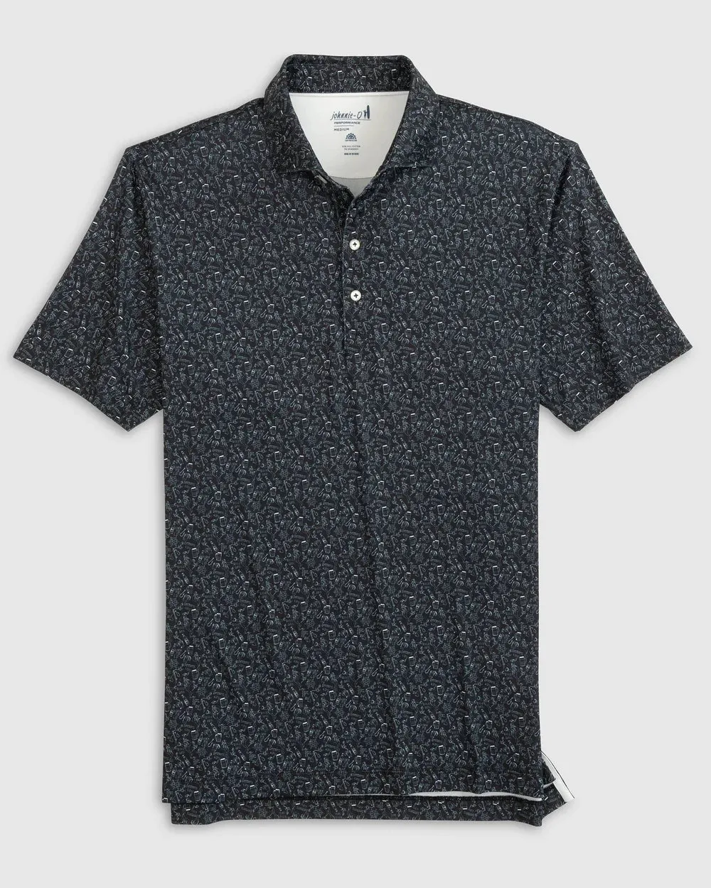 Bottoms Up Polo (Black)