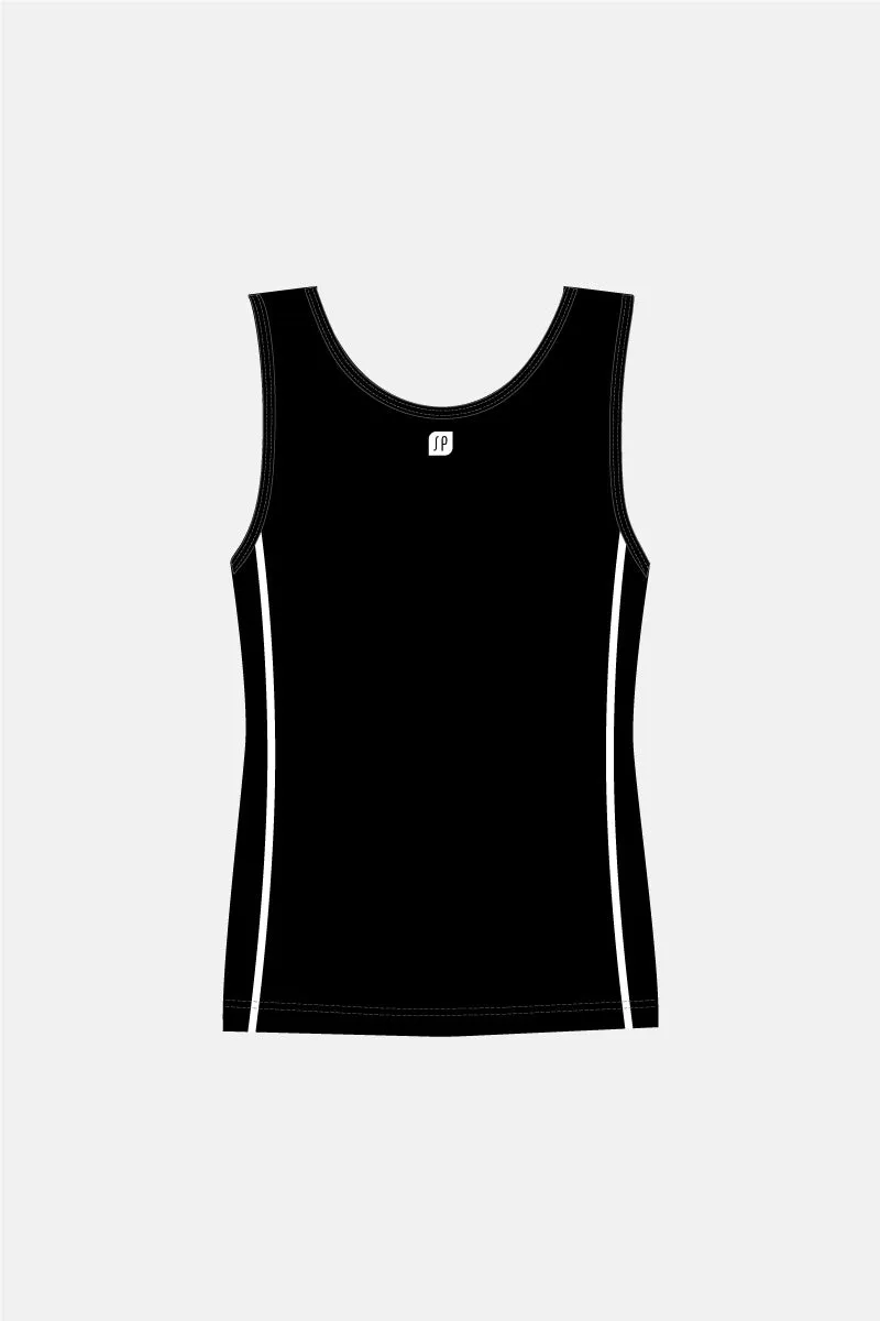 Boys MAG Coolmesh Singlet Top with Stripes