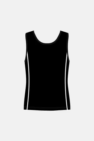 Boys MAG Coolmesh Singlet Top with Stripes
