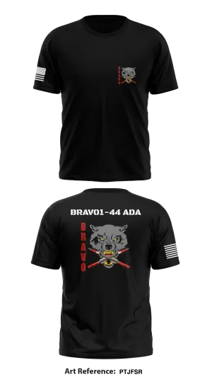 Bravo1-44 ADA Store 1 Core Men's SS Performance Tee - pTjFSR