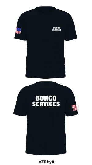 BURCO SERVICES  Store 1 Core Men's SS Performance Tee - vZRkyA