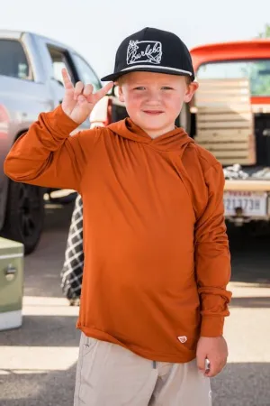 Burlebo-Youth Performance Hoodie Orange